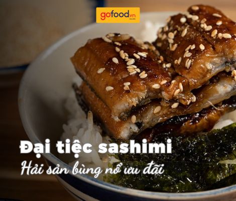 Đại tiệc Sashimi 12/7 - 14/7: Hải sản bùng nổ ưu đãi