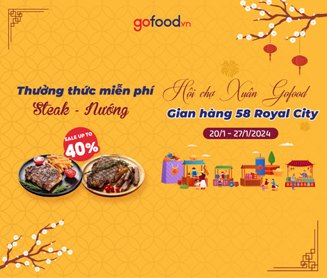 Hội chợ Xuân Gofood - Ưu đãi tới 40%