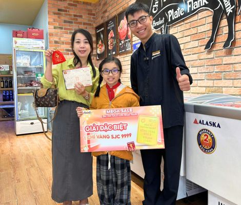 CHÚC MỪNG QUÝ KHÁCH HÀNG MAY MẮN NHẤT MEGA SALE 2024