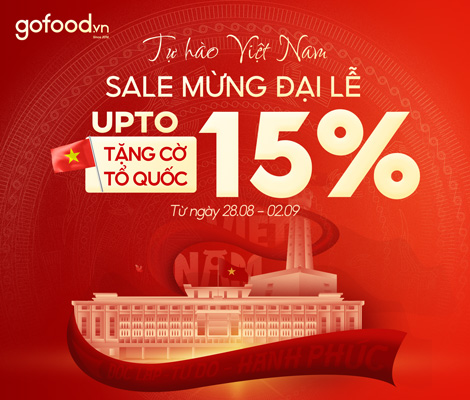 Tự hào Việt Nam - Sale mừng Đại lễ Tự hào Việt Nam - Sale mừng Đại lễ