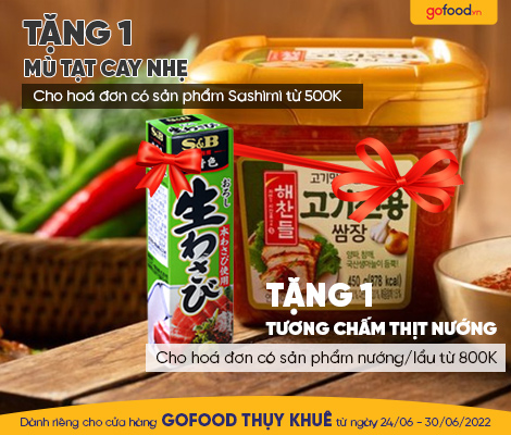 NHẬN NHỮNG PHẦN QUÀ ĐẶC BIỆT KHI THAM GIA MUA SẮM TẠI GOFOOD THỤY KHUÊ