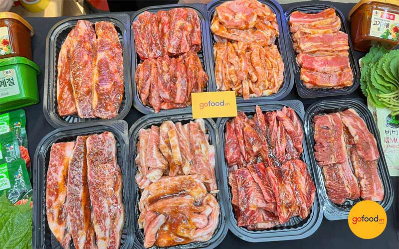 Gofood hỗ trợ tẩm ướp thịt nướng