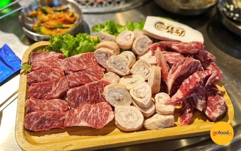 Món nướng tại Samwon BBQ Quận 2