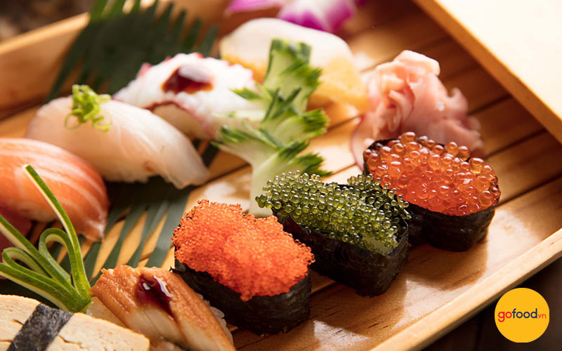 Các món ăn tại Ganeya Japanese Restaurant đều tươi ngon, chất lượng