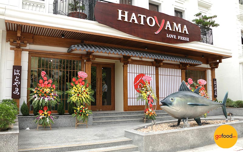 Hatoyama là một trong những nhà hàng Nhật ngon nổi tiếng