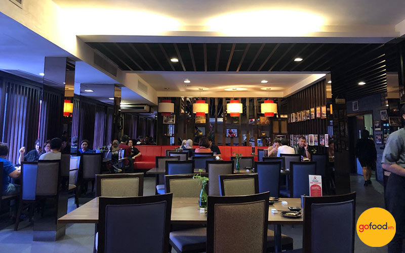 Kiraku Japanese Restaurant là nhà hàng Nhật ở Hà Nội có không gian ấm cúng