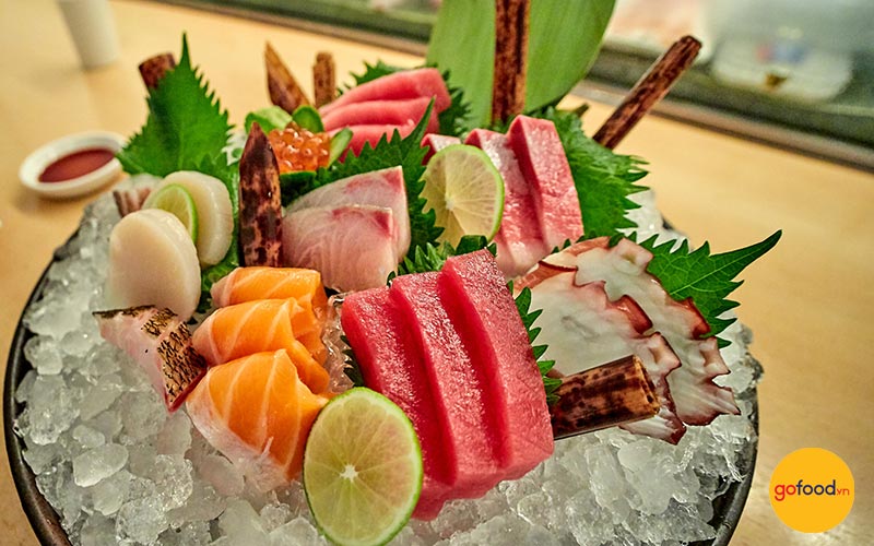 Thưởng thức nhiều món ngon tại nhà hàng sashimi Hà Nội Daruma