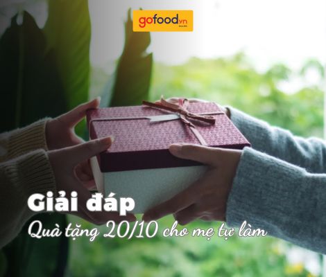Gợi ý quà tặng 20/10 cho mẹ tự làm