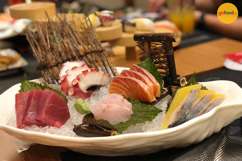 Quán Sushi ở Hà Nội với nguyên liệu tươi ngon