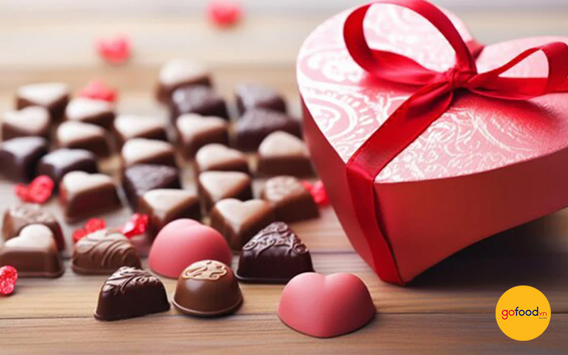 Sô cô la là món ăn không thể thiếu trong ngày Valentine