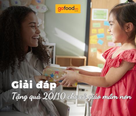 5 ý tưởng tặng quà 20/10 cho cô giáo mầm non
