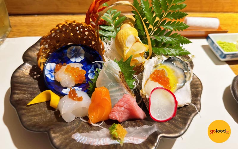 Thưởng thức Omakase với nguy&ecirc;n liệu hảo hạng nhất tại Kiyota Sushi Sake