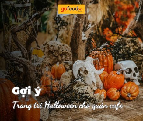 Trang trí Halloween cho quán cafe, nhà hàng theo 5 phong cách độc đáo
