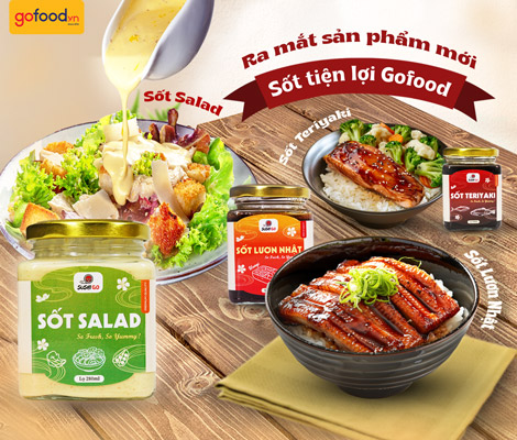 Gofood ra mắt bộ sưu tập sốt tiện lợi - thơm ngon, bùng vị