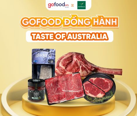 Gofood vinh dự đồng hành của sự kiện Taste of Australian 2025