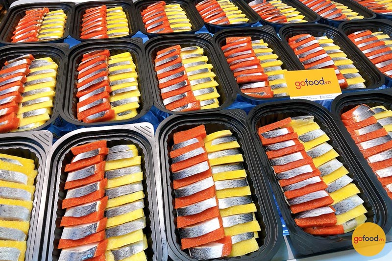 Gofood phân phối chính hãng cá trích ép trứng Nhật