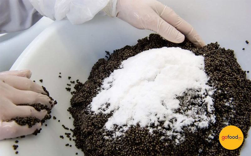 Kỹ thuật muối Malossol sử dụng muối tinh khiết nhất