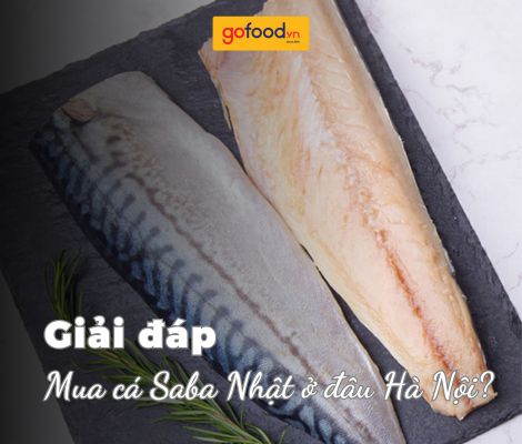 Mua cá Saba Nhật ở đâu Hà Nội? Ghé ngay Gofood - Uy tín, chất lượng