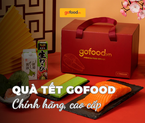 Quà Tết Gofood nhập khẩu chính hãng, giao hàng tận nơi