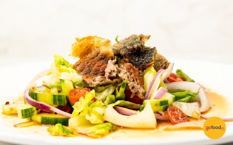 Salad da cá hồi thơm ngon, lạ miệng