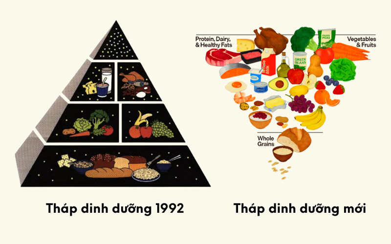 Sự thay đổi của th&aacute;p dinh dưỡng Mỹ