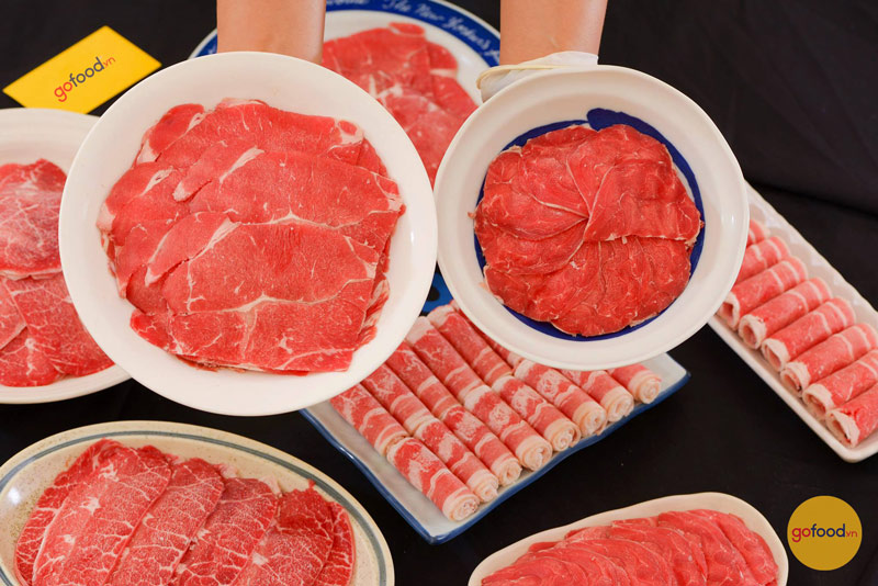 Gofood hỗ trợ cắt thái và sơ chế thịt bò Mỹ theo yêu cầu