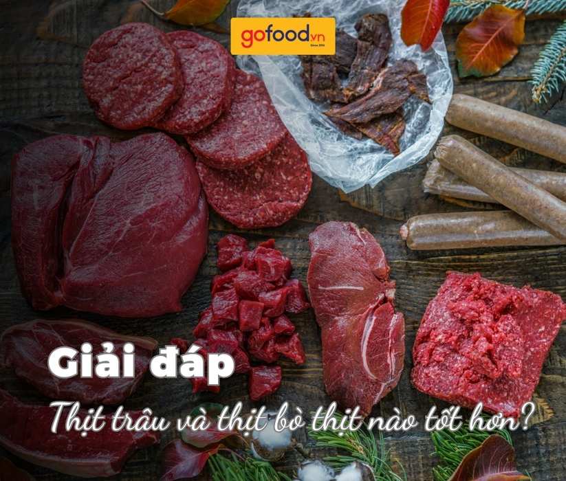 Giải đáp: Thịt trâu và thịt bò thịt nào tốt hơn?