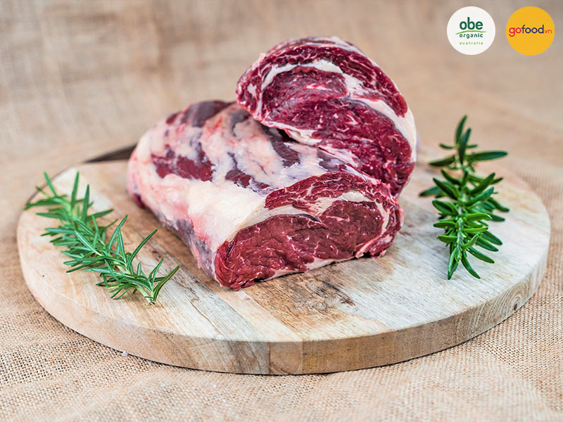 Thịt bò Obe bảo quản mát và được cắt thái theo yêu cầu