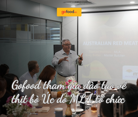 Gofood tham gia chương trình đào tạo chuyên sâu về bò Úc của MLA