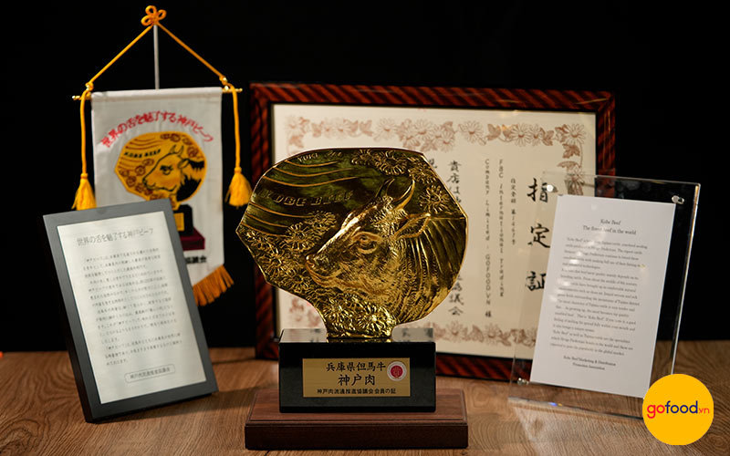 Gofood nhận được chứng nhận của Hiệp hội Kobe Nhật Bản