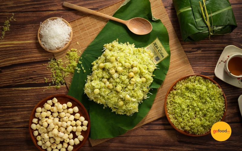Cốm - m&oacute;n ăn đặc trưng của thu H&agrave; Nội c&oacute; thể trở th&agrave;nh nguy&ecirc;n liệu ấn tượng trong Tết Trung Thu