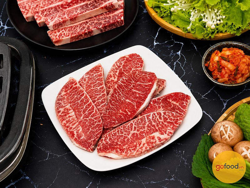 Lõi nạc vai bò Mỹ Black Angus (Hạng: Thượng Hạng) - USDA Prime Top Blade Beef