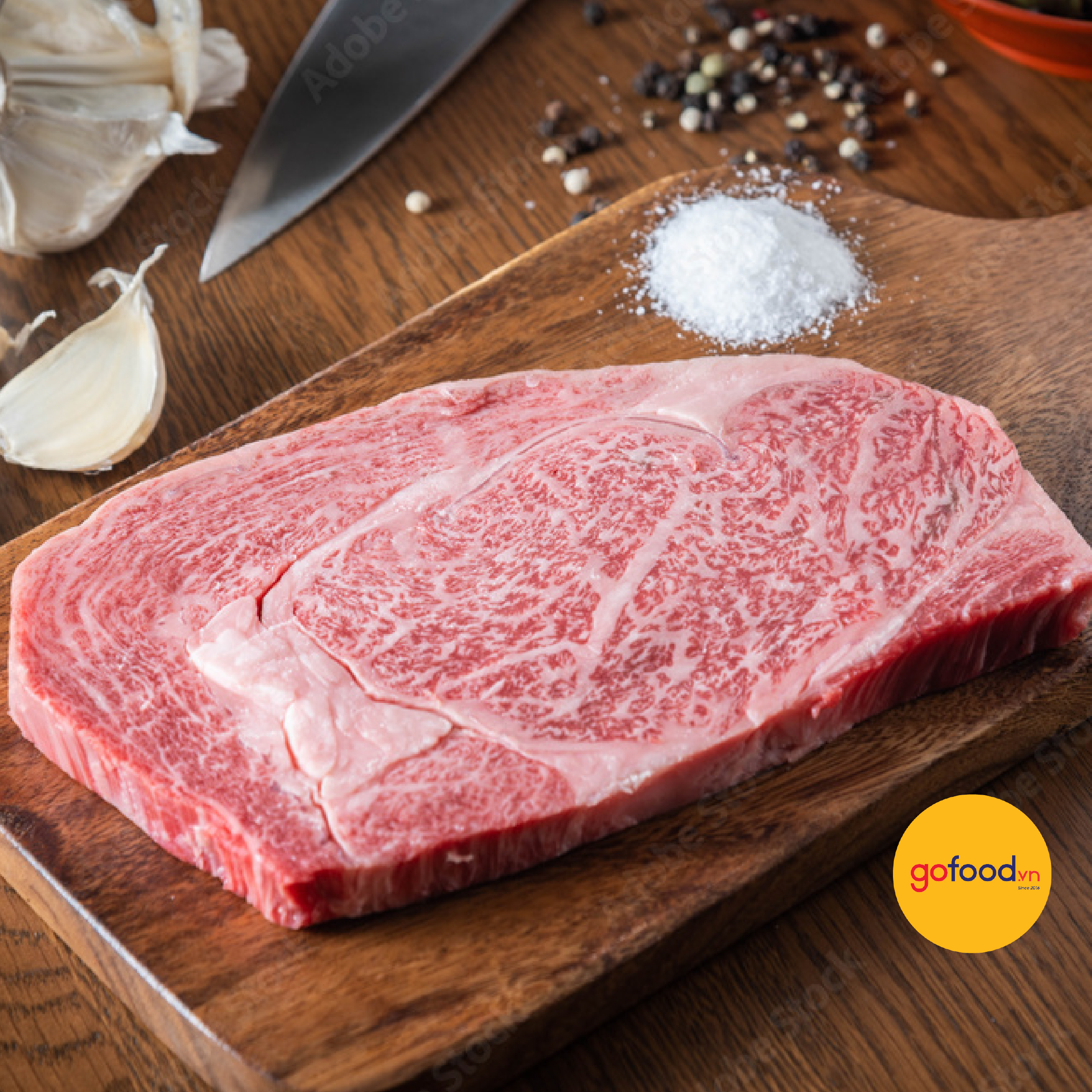 Thịt thăn lưng bò Wagyu F1 - Rib Eye Wagyu Beef F1