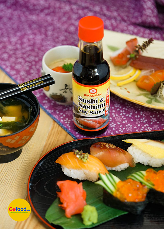 Tương chấm Sushi và Sashimi