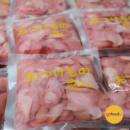 Gừng hồng gari Nhật Bản gói 100 gram   