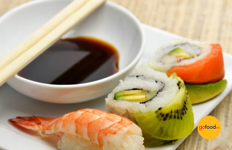 Nước tương chấm Sushi và Sashimi