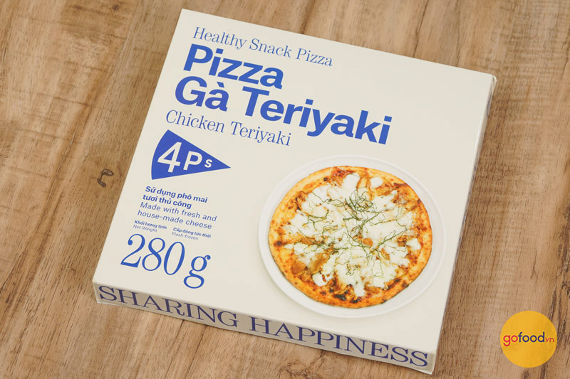 Pizza gà Teriyaki 4P's