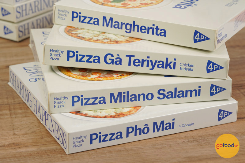 Gofood phân phối các loại mỳ Ý và pizza 4P's