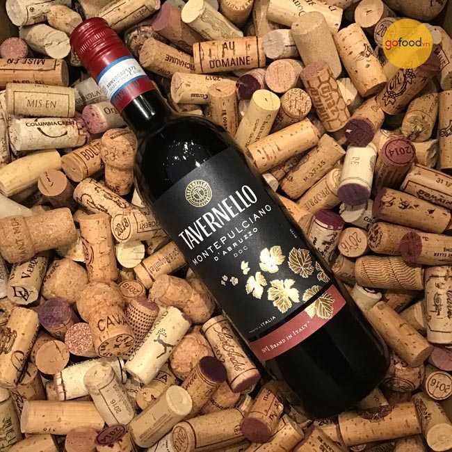 Vang đỏ Tavernello Montepulciano D’abruzzo đến từ nhà sản xuất rượu vang số 1 nước Ý