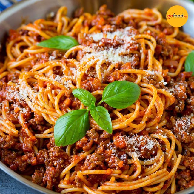 cách làm mì sốt spaghetti