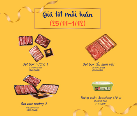 BẢNG TIN GIÁ TỐT MỖI TUẦN (25/11-1/12) bang-tin-gia-tot-moi-tuan-(25/11-1/12)