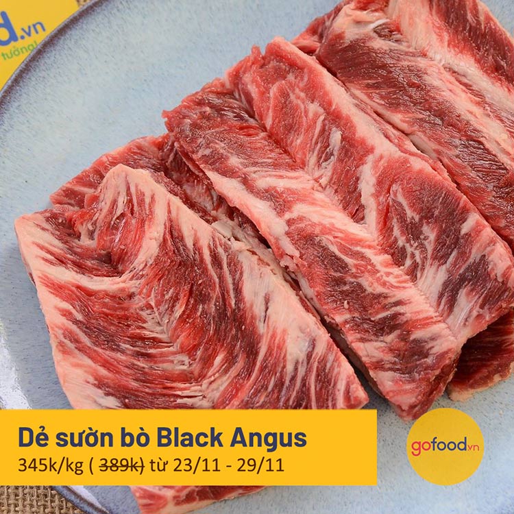 Thịt dẻ sườn bò Mỹ (loại cao cấp) - Rib Finger Beef Choice USDA