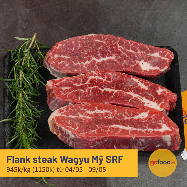 Flank Steak bò Wagyu Mỹ