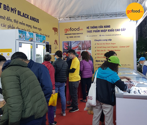 CÙNG NHÌN LẠI KHÔNG KHÍ MUA SẮM TẠI GIAN HÀNG GOFOOD TRONG SỰ KIỆN HỘI CHỢ VÀNG KHUYẾN MẠI 2020