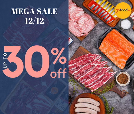 SẴN SÀNG ĐÓN CHỜ ĐẠI HỘI MEGA SALE 12-12 UP TO 30%+ LỚN NHẤT NĂM 2020 TẠI GOFOOD