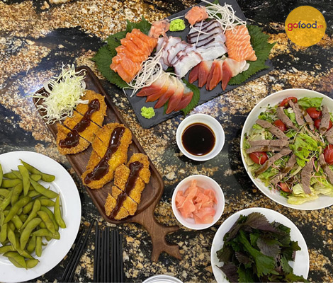 GÓI TRỌN BÀN TIỆC Á VÀ ÂU VỚI ĐẦY ĐỦ MÓN NGON HẤP DẪN TẠI NHÀ CHỊ GIANG - HÀ NỘI