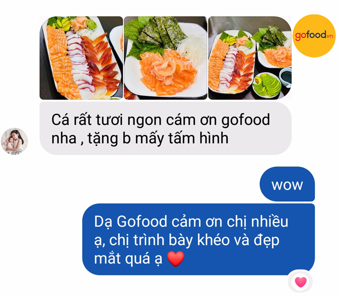 Feedback Sashimi Gofood