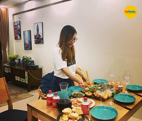 TIỆC CUỐI TUẦN TẠI NHÀ TỪ KHÁCH HÀNG DƯƠNG LÊ