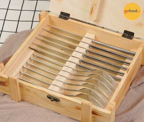 BỘ 12 CHIẾC DAO NĨA CHEF STUDIO - NGƯỜI BẠN ĐỒNG HÀNH CÙNG BỮA ĂN CỦA BẠN