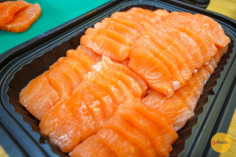 Cá hồi nhập khẩu từ Nauy lý tưởng nhất khi ăn sống như món Sashimi tươi mát